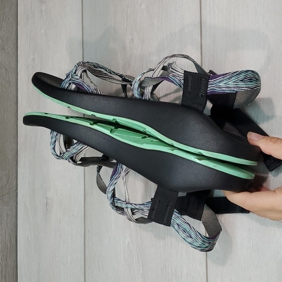 Chaco Women Outdoor Hiking Loop Toe Sandals shoes flats sz 11 - Picture 7 of 10